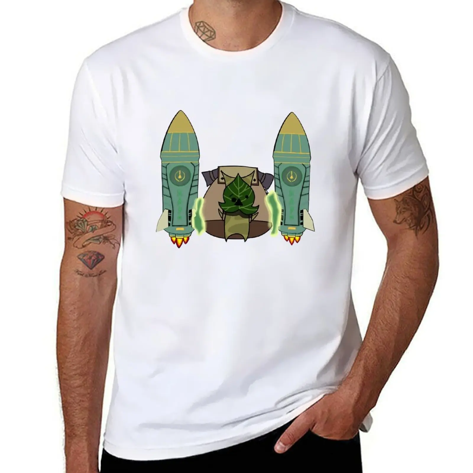 

Футболка rocket korok totk botw, мужская футболка, роскошные футболки для мужчин, хлопковая футболка