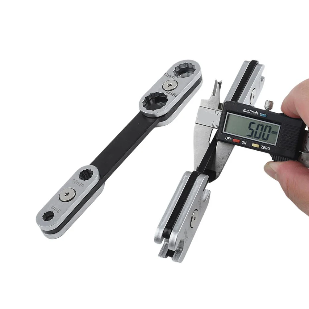 8-in-1 Adjustable Wrench Tool: 360-degree Rotation, Durables And Ergonomic Hand Adjustment Tool Accessory Adjustable Wrench Tool