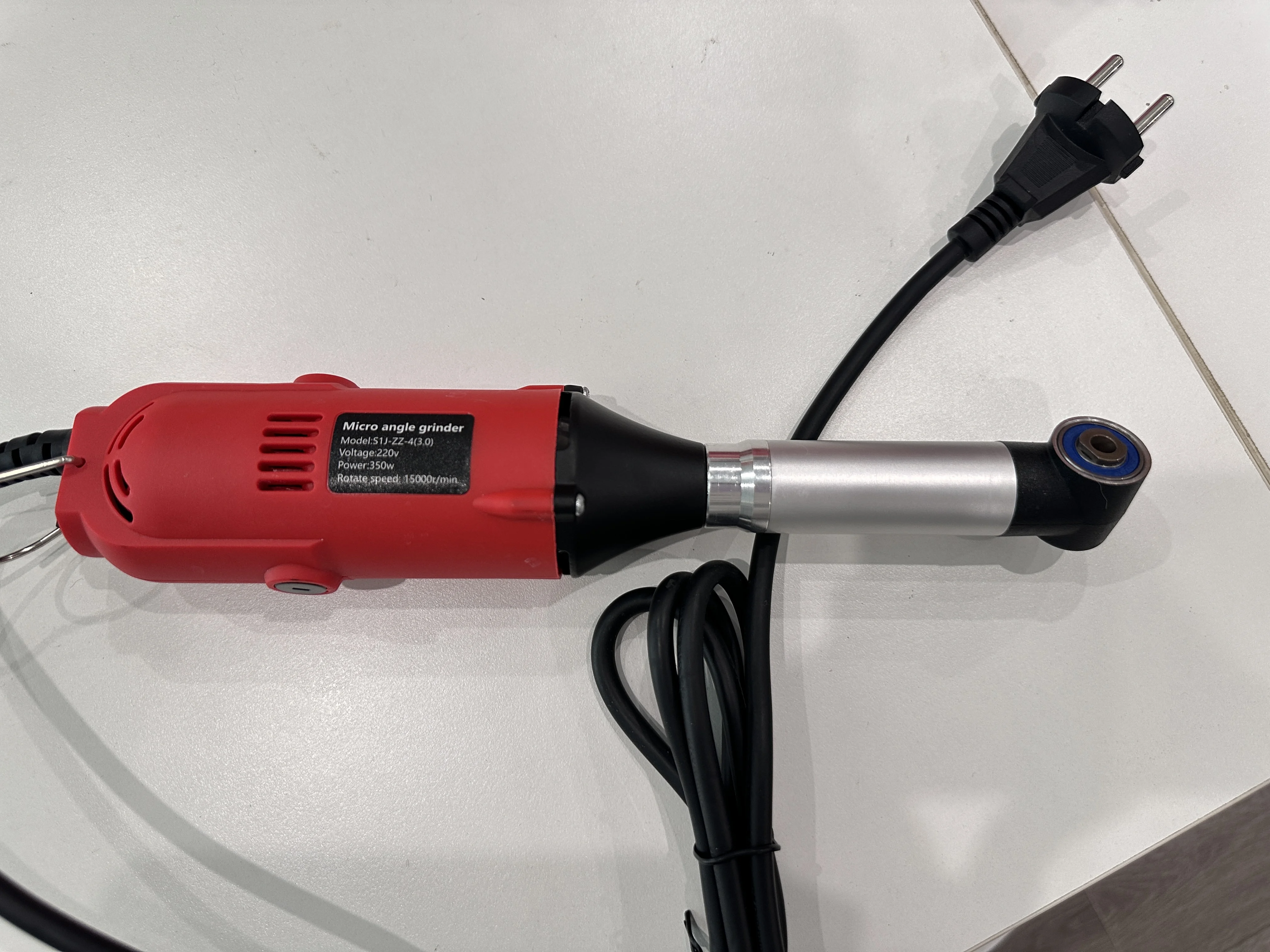 Wholesale 90 Degree Electric Tile Cutters Handheld Mini Right Angle Grinder Die Grinder Straight Micro Angle Grinder