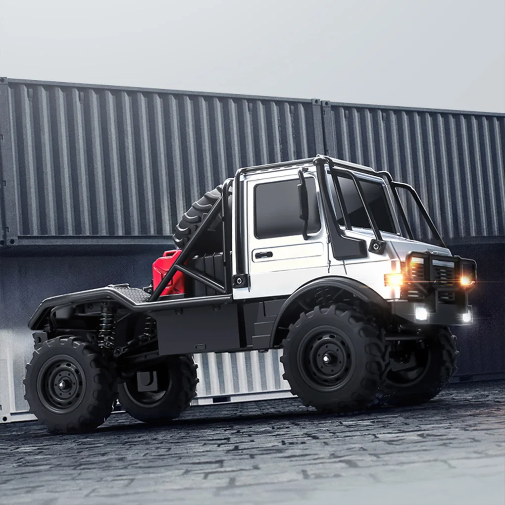 

RC MN MN333 Unimog Half card DriveHalf Four Wheel Drive 1/18 RC Remote Control Climbing Vehicle Off Road Truck card Drive Car