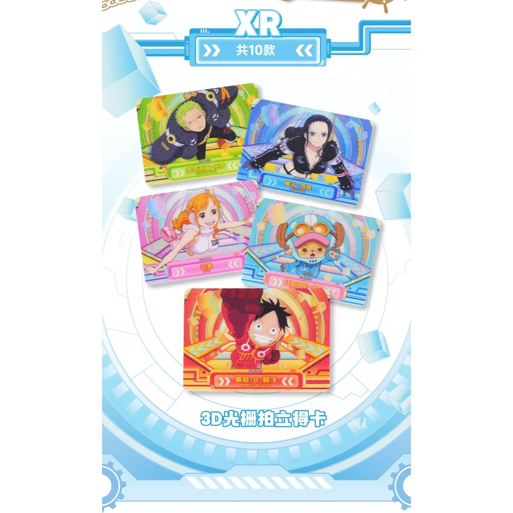 KABAO Echte One Piece Collection Card Japanse Fantasy Anime Karakter Creatief Trekken Ontwerp Leuke Polaroid Kaart Speelgoed Geschenken