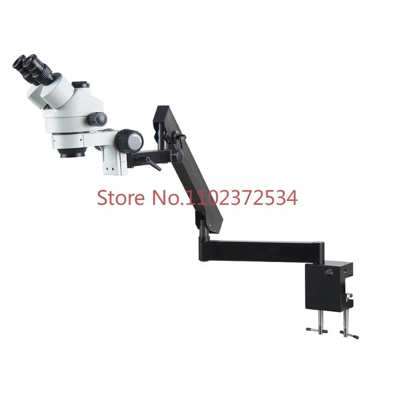 

Factory Supply Profesional Simul-Focal Adjustable Arm Clamp Ent Ocular Microscopio Eye Operating Trinocular Stereo Microscope