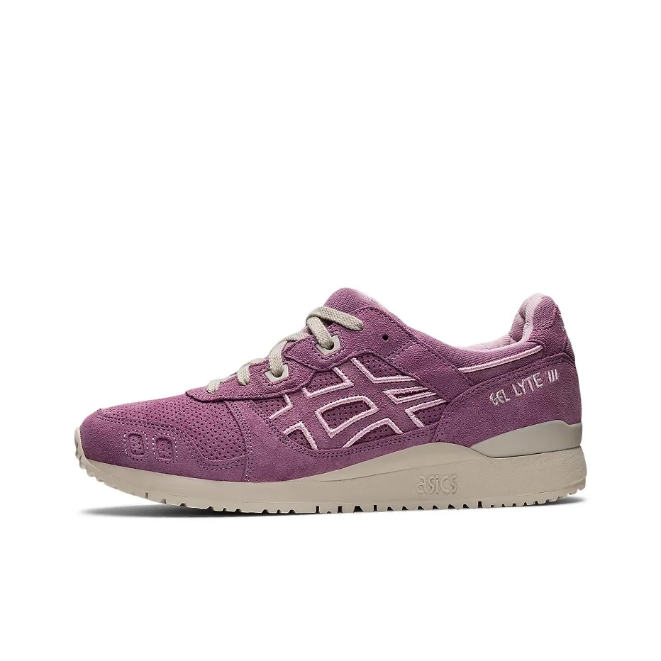 ASICS Gel Lyte 3 Running Shoes Unisex Low Top Dark Purple 1201A383-500
