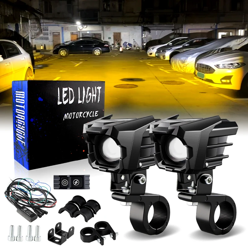 Motorcycle Led Auxi…