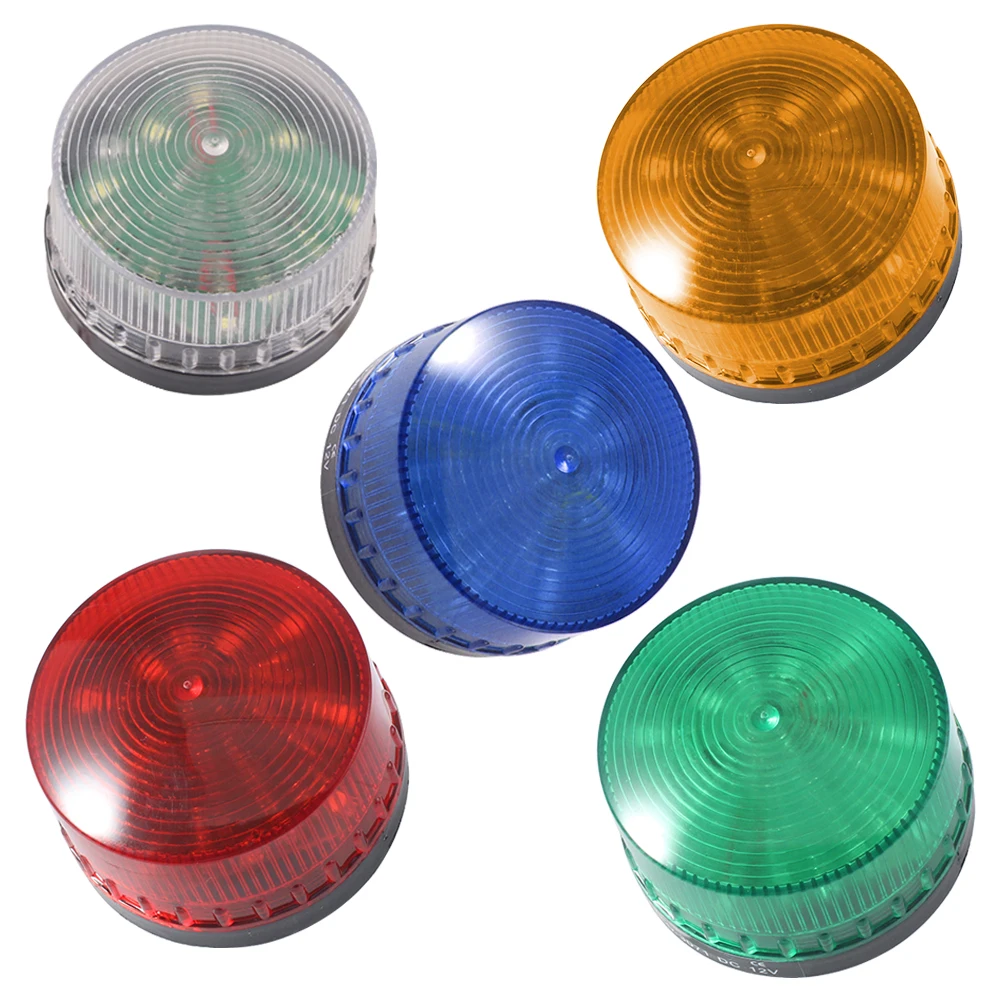 Strobe Beacon Signal Warning light Indicator LED Lamp Flashing Light Security Alarm sound buzzer LED-3071 AC110V220V DC12V24V