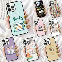 Read More Books Phone Case for iPhone 17 Air 16 15 14 12 13 PLUS 11 PRO MAX Back Cover Fundas