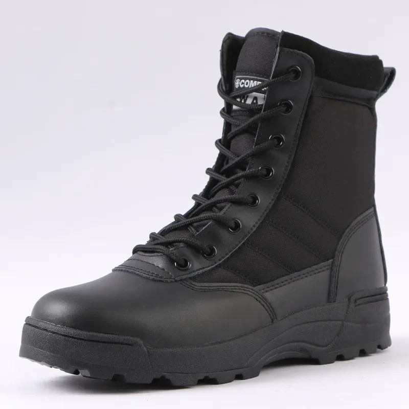 Tactical Boots Men Boots Special Force Desert Combat Boots Outdoor Hiking Boots Ankle Shoes Men Work Safty Shoes