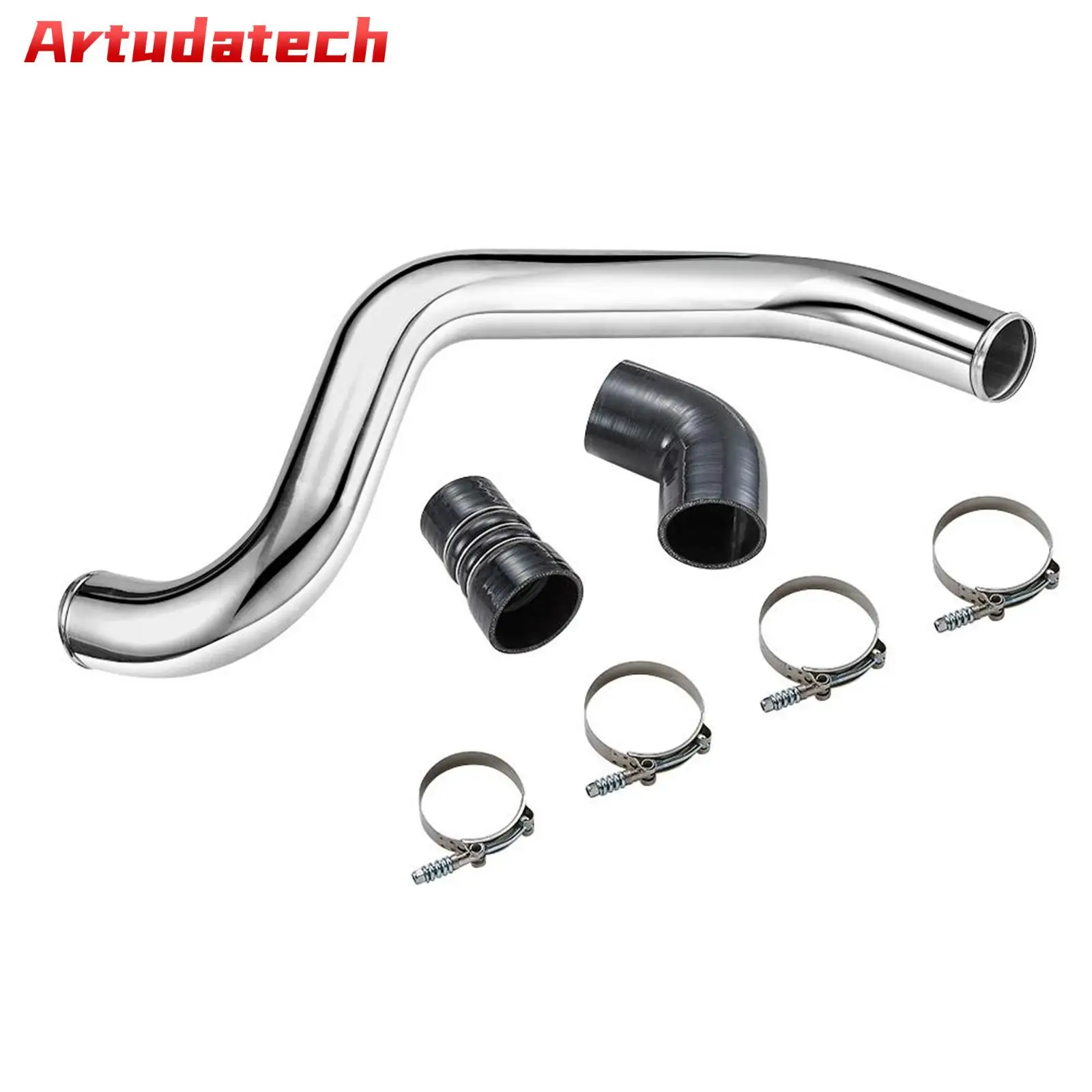 

Artudatech Hot Side Intercooler Pipe Kit For 2004.5-2010 6.6 LLY LBZ LMM Duramax Diesel