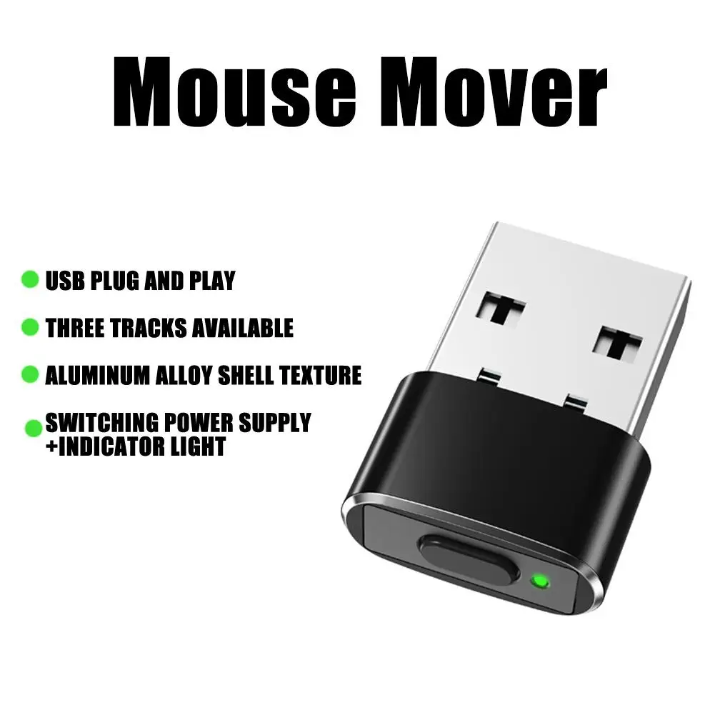 Virtual Mouse Anti Sleep Auto Move Cursor Prevent Computer Lock Shake Wake Up Screen For Win Xp/win 7/win 10/ Os/android L6j4