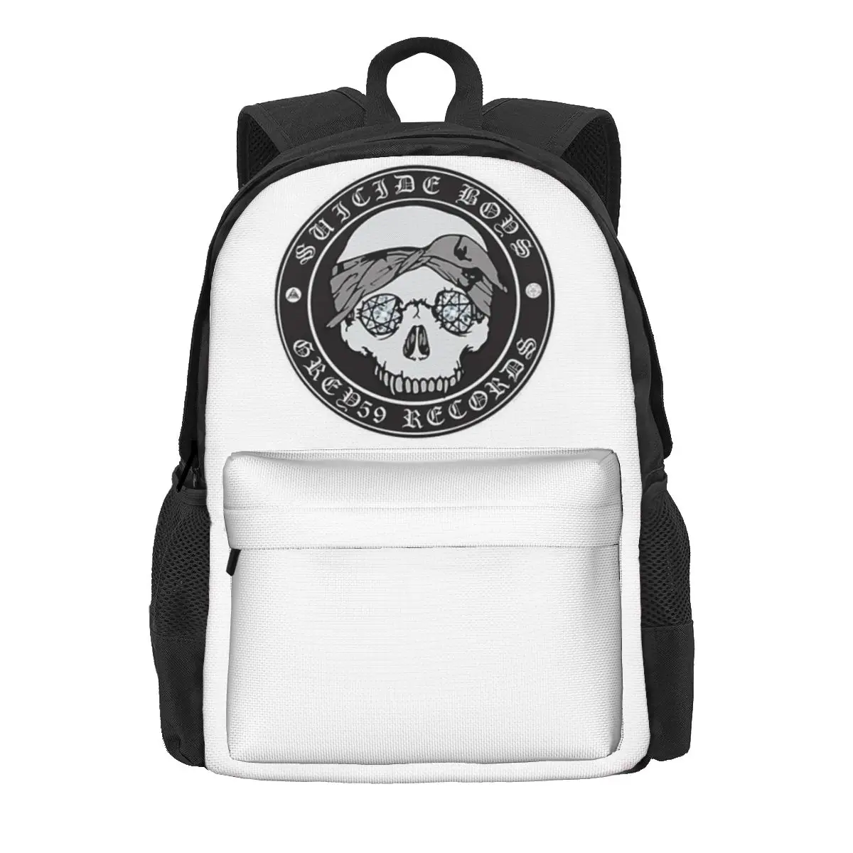 GREY 59 $uicideboy$ Logo Backpacks Boys Girls Bookbag  School Bags Cartoon Kids Rucksack Travel Rucksack Shoulder Bag