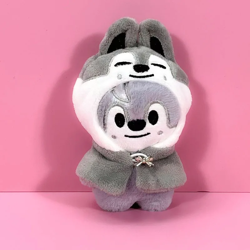 2026 Korean Wave New Cape Cartoon Animal Plush Doll Keychain Bag Pendant Women's Backpack Accessories Fan Gift Wholesale
