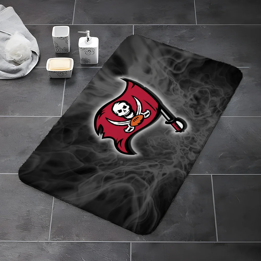 TampaS Bay BuccaneerS Bedroom Rug Mat for Hallway on the Floor Kitchen Foot Mat Custom Things to the House Entrance Door Doormat