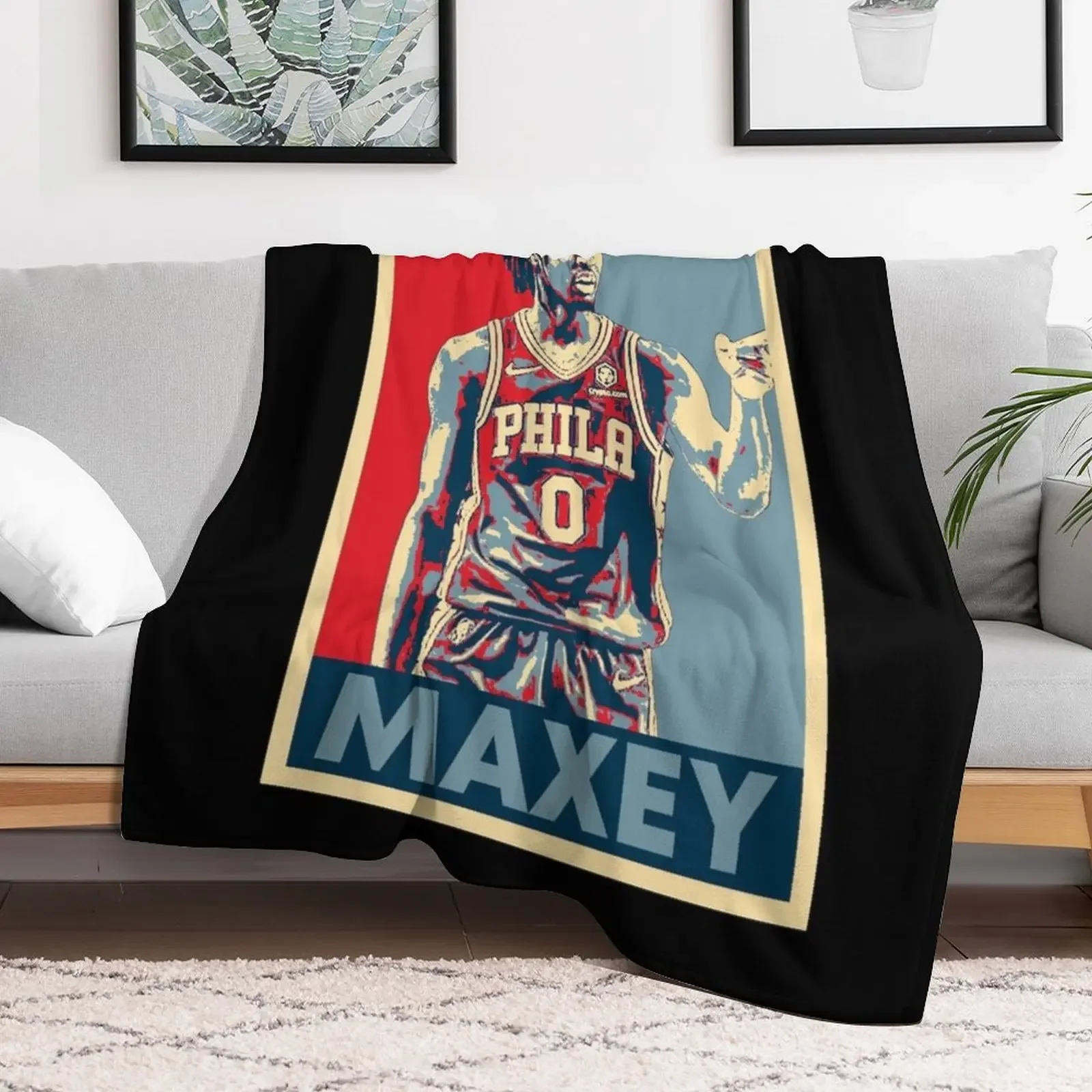 Tyrese Maxey Throw Blanket Summer Beddings blankets ands Sleeping Bag Plush Blankets