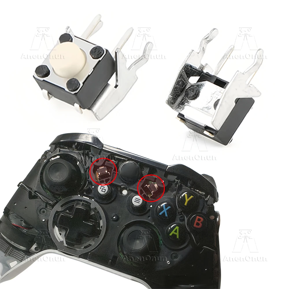 

Original LB/RB Tactile Switch Button Replacement Part for Xbox One/Xbox Series X/Xbox Series S/Xbox 360/Xbox Elite Controller