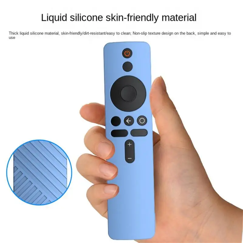 Protective Case For TV Stick4K Remote Control Cover Silicone Dust-proof Drop-resistant Shockproof Shell For Mi TV Stick