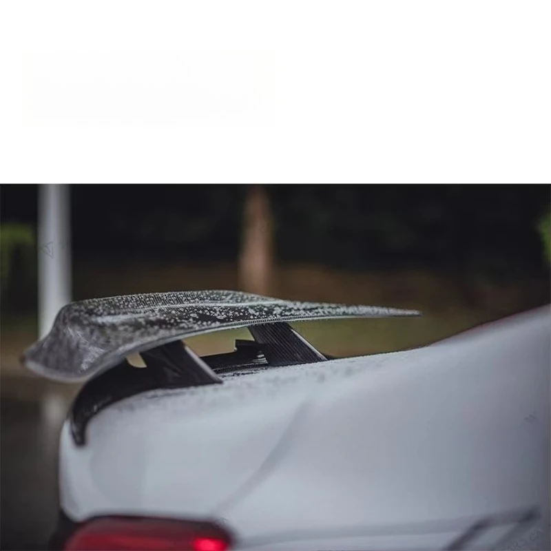 Hot Style Real Dry Carbon Fiber Universal Trunk Spoiler for Cars Big Rear Spoiler Wing for 8 Series G14,G15,G16