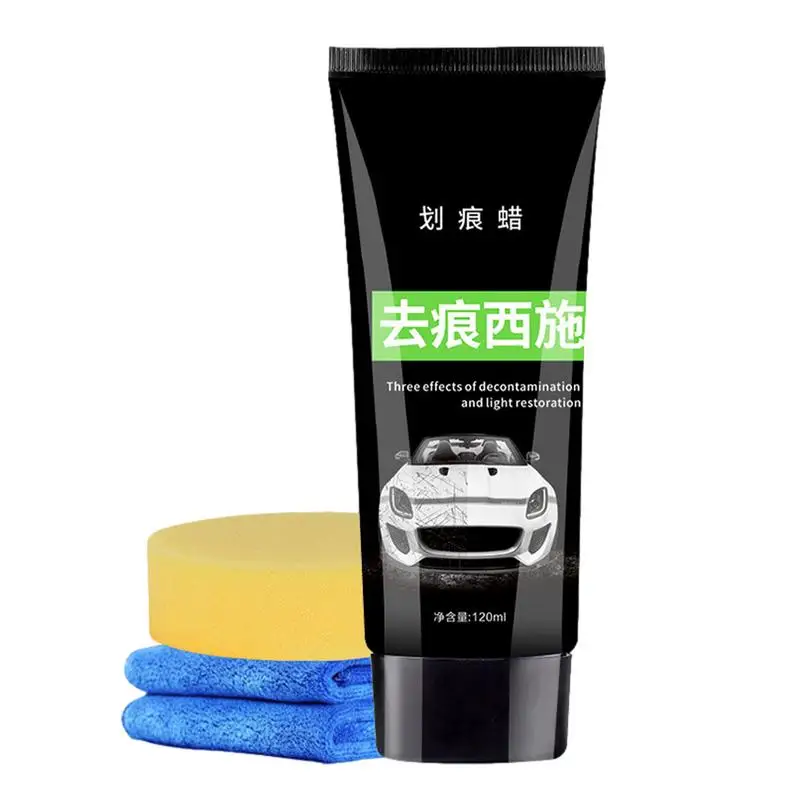

Car Scratch Remover Paste Scratch And Swirl Remover Scratch Removal Kit, Shenqi Wax Car Scratch Erase, Nano Cleaner for Car