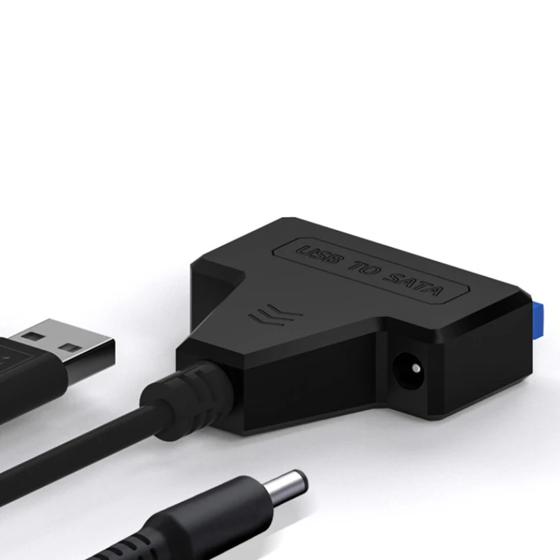 SATA naar USB 3.0 / 2.0 kabeladapter tot 6 Gbps 7+15/22-pins voor ondersteuning 2,5 inch externe SSD HDD harde schijf Sata III SATA 3