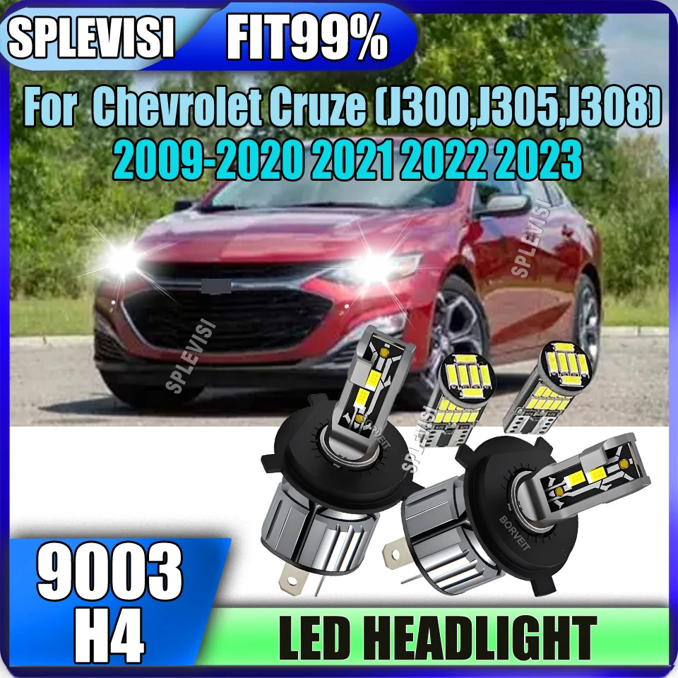 

300% Increase Safe Driving Car Headlight Light High Low Beam For Chevrolet Cruze (J300,J305,J308) 2009 2010 2011 2012 2013-2023