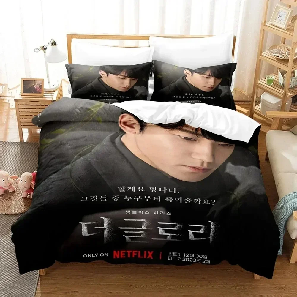 2025 Luxury New 3D Print Dark Glory Bedding Sets Duvet Cover Set With Pillowcase Twin Full Queen King Bedclothes Bed Linen