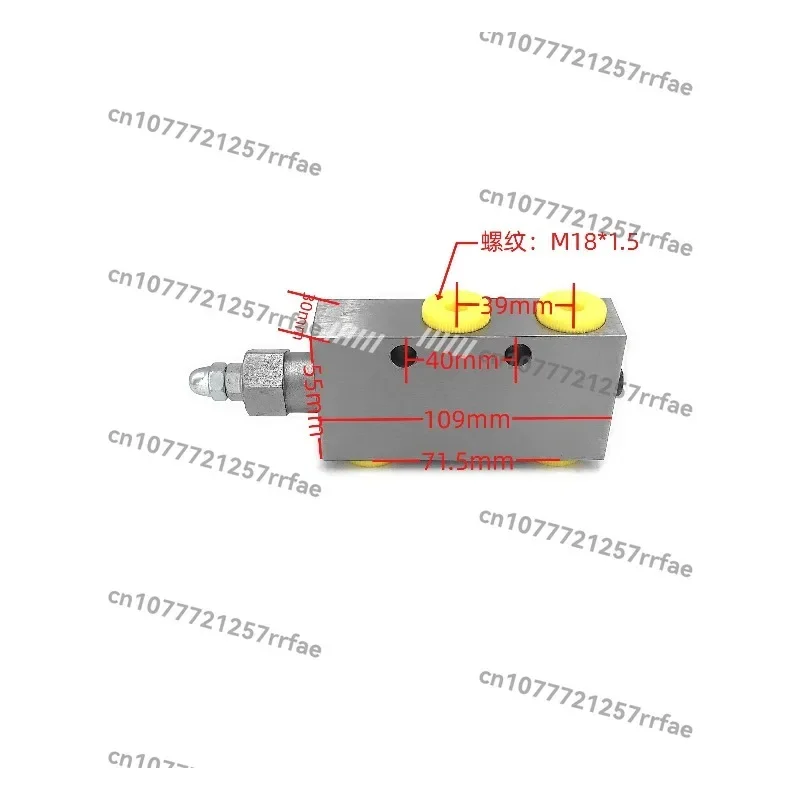 Hydraulic two-way balance valve 25160 25220 25330 AF BF engineering crane hydraulic lock cylinder