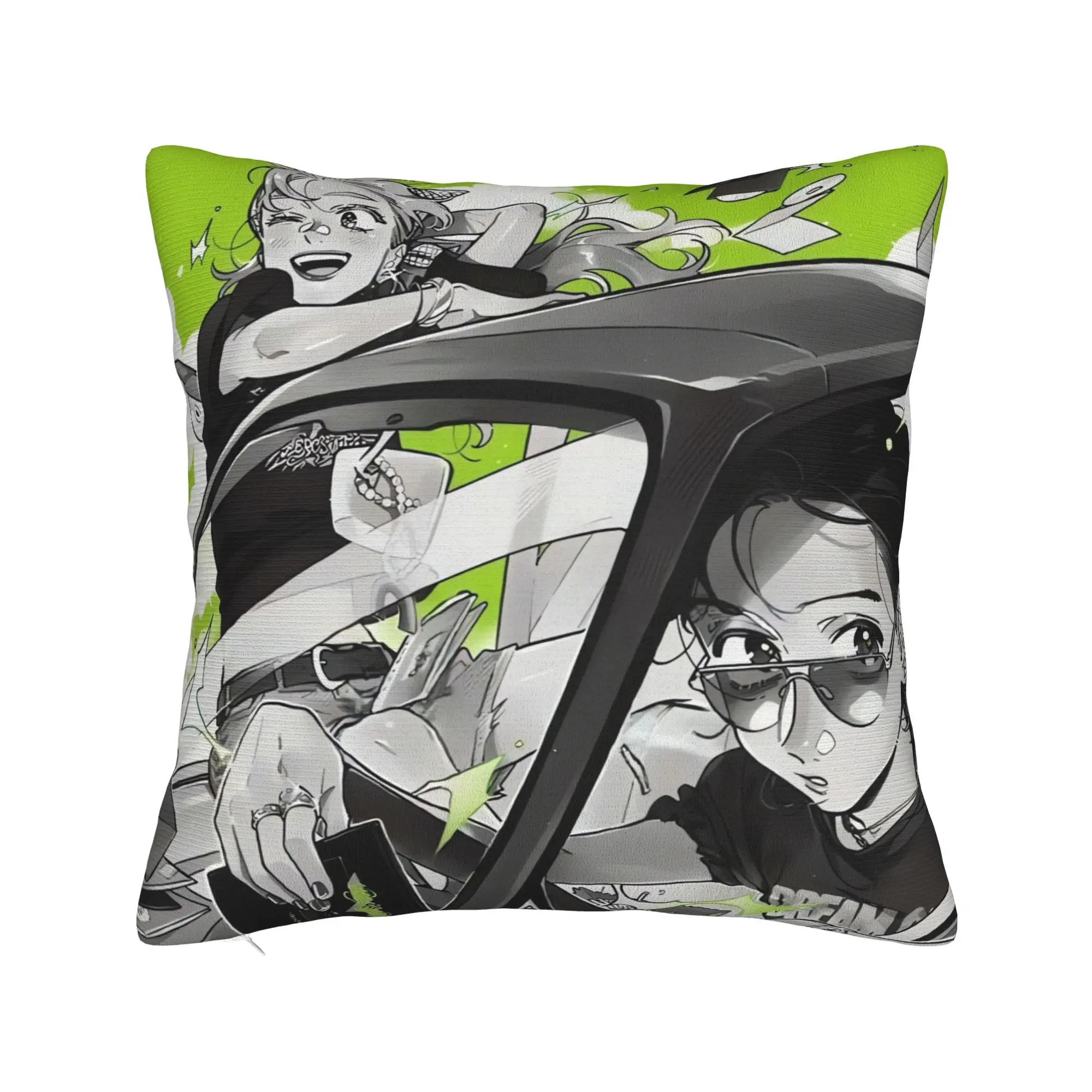 Pillow Cover The Guy She Was Interested in Wasn't a Guy at All  Kawaii Pillow Case For Wedding Party Home Decor Pillowcases