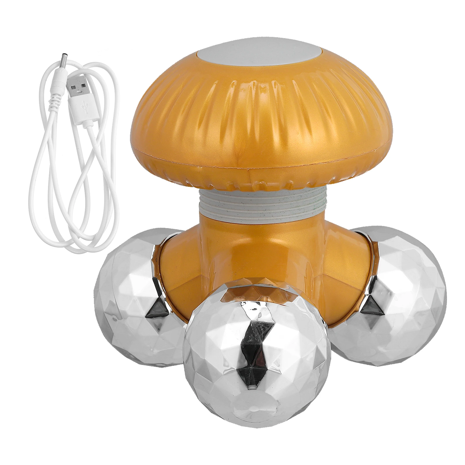 

Electric Body Massager Shoulder Back Massage Instrument Mushroom Shaped Compact Portable for Muscle Relaxation Blood Flow