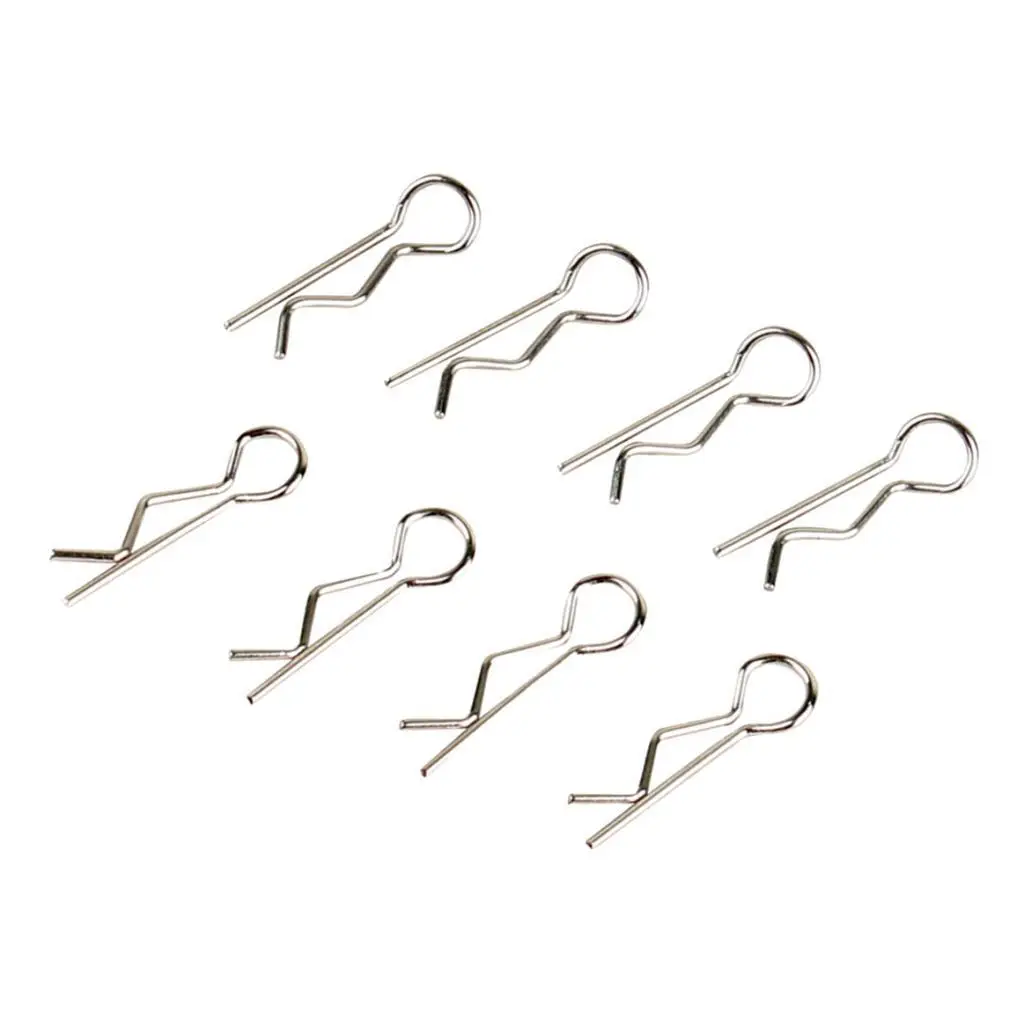 8pcs XINLEHONG 9125 1/10 RC Car Shell Pin Clip 4WD High Speed Model Parts