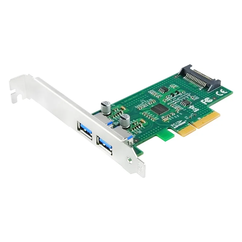 Karta rozszerzeń PCIe na 2-portową USB 3.1 typu A-LRSU9A42-2A