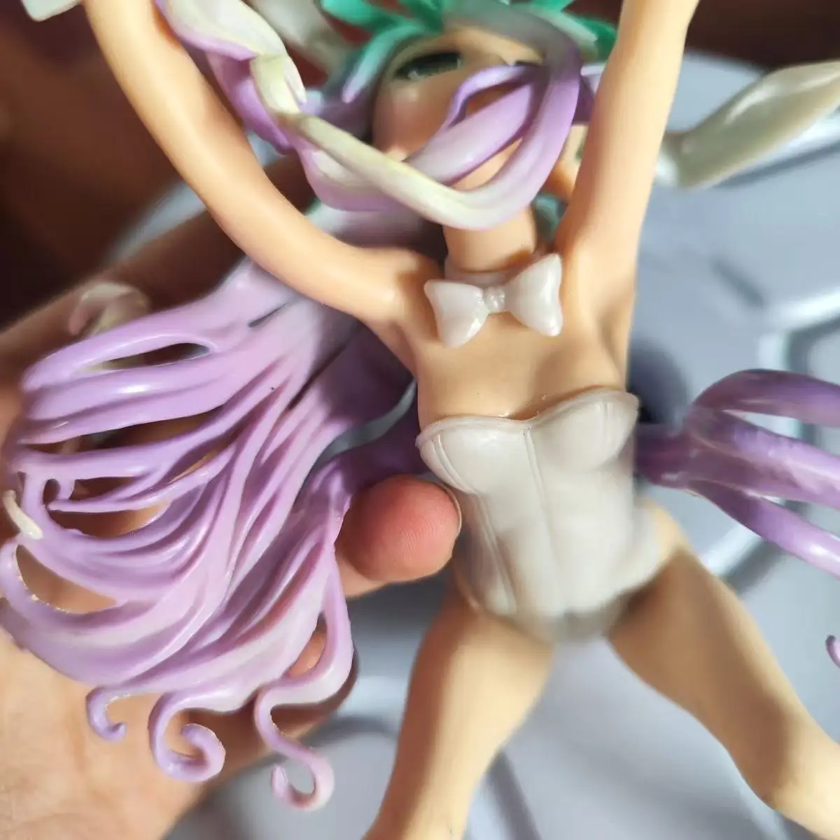 9cm Anime Bunny Girl kawaii Figurka Akcji Model PVC Zabawka Lalka Uchwyt na Telefon Dekoracja Biurka Ozdoba Samochodowa Kolekcjonerskie Prezenty