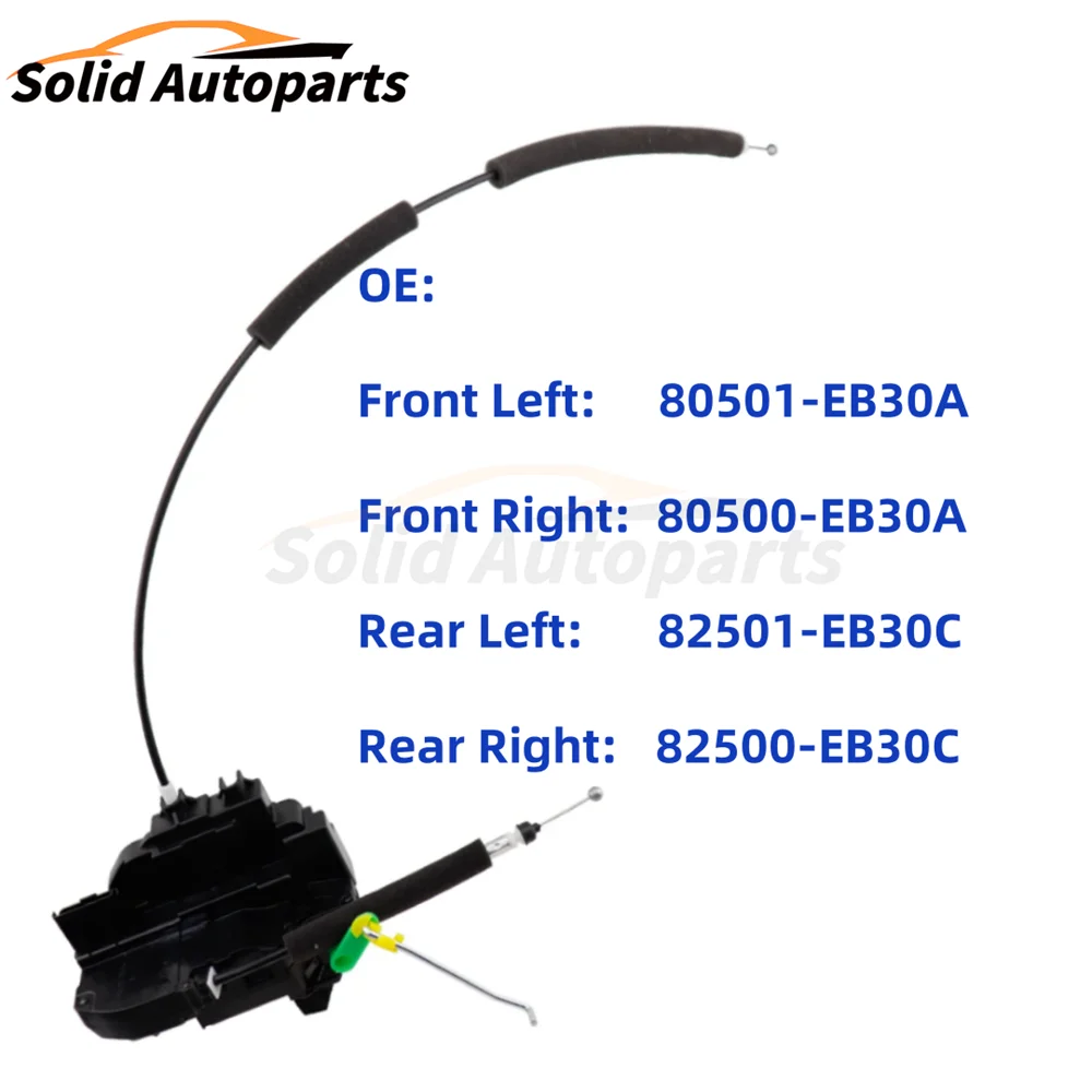 80501EB30A Door Lock Actuator For Nissan NP300 Navara D40 Pathfinder R51 2.5L 80501-EB30A 80500-EB30A 82501-EB30C 82500-EB30C