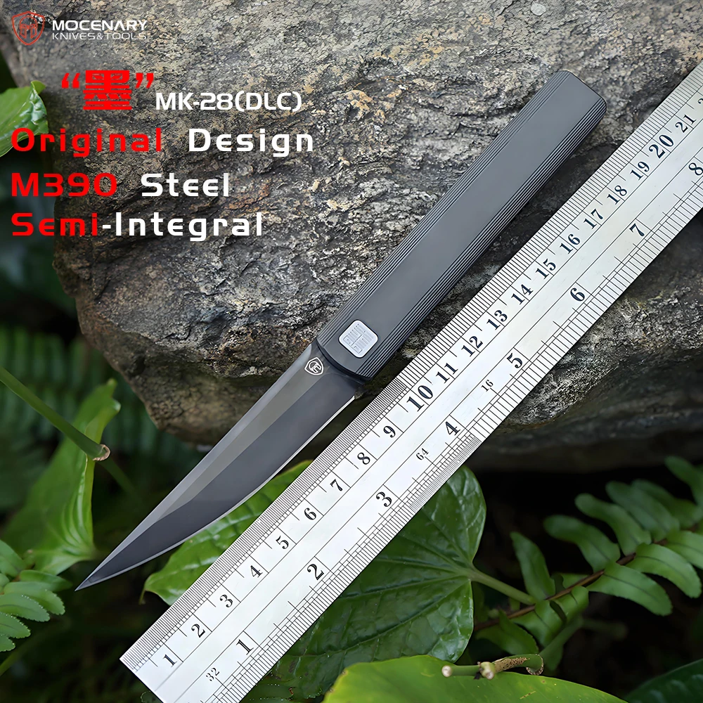 

Mocenary Knives Original M390 Blade Folding Knife Pocket Knives Camping Knives Outdoor Tools EDC Knife High Hardness MK-28 DLC
