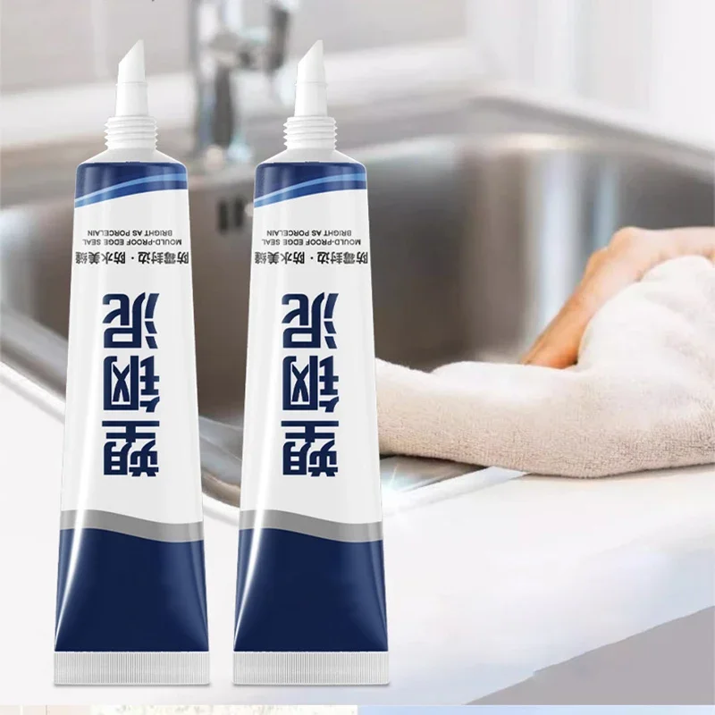 60/150ml Plastic Steel Mud Waterproof Glue Kitchen Bathroom Anti-mildew Glue Epoxy Resin Leak Plugging and Caulking Sealant Home