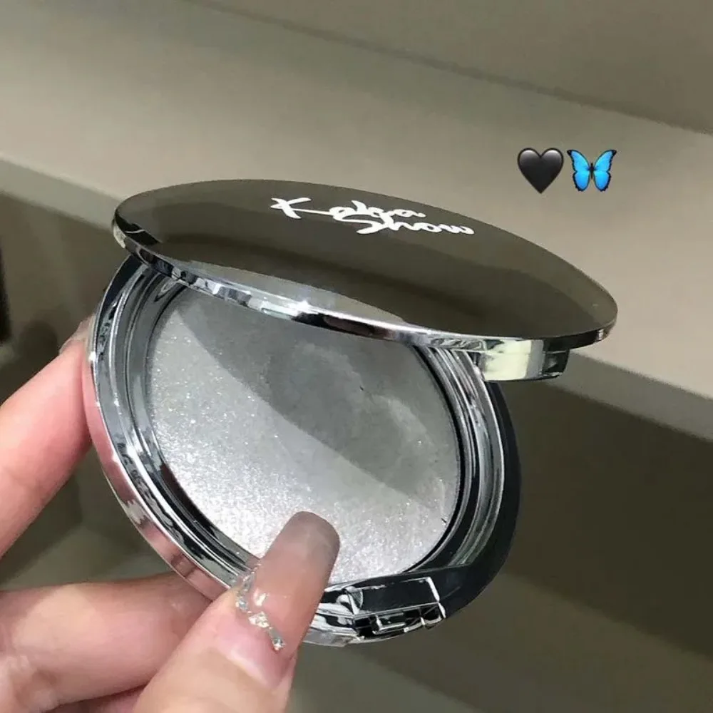 グリッターシャイニングアイシャドウパレット光沢のある長期的なモノクロ高光沢ペースト明るくアイメイクグリッターハイライター