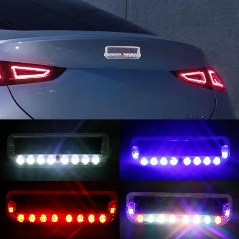 

Trailer Tail Lights Anti-Collision Solar LED Trailer Lights Rear Turn Signal Light Rear Bike Light Super Bright Car Exterior