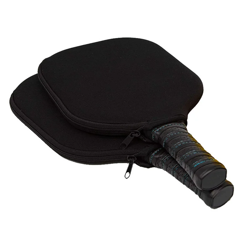 

B48B-2Pcs Pickleball Paddle Covers Paddle Storage Bag Neoprene Racket Sleeve Paddle Storage Bags