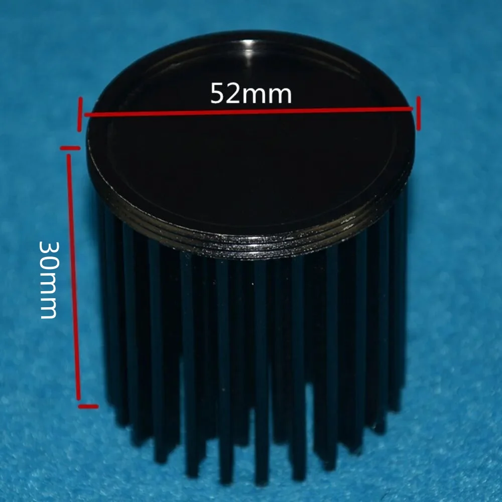 3 Pcs Diy Led Heatsink A1070 Pure Aluminium D52 * H30mm Koellichaam Radiator Voor 3W-20W led Grow Chip Cob Cooler Cooling