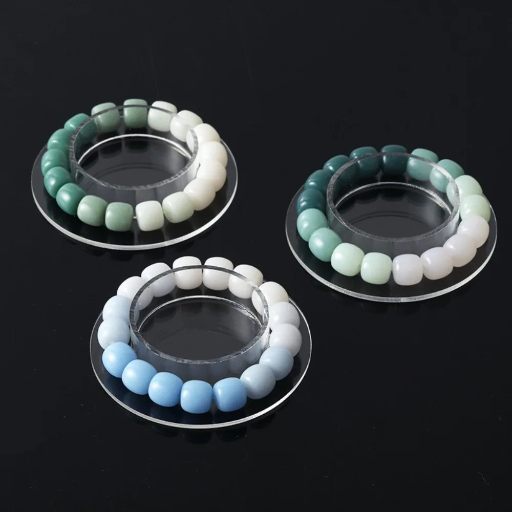 ใหม่ที่ใส่ชั้นวางสร้อยข้อมืออะคริลิกชั้นวางจัดระเบียบกำไลติดผนังออแกไนเซอร์จัดเก็บเครื่องประดับโปร่งใสสำหรับตกแต่งบ้าน