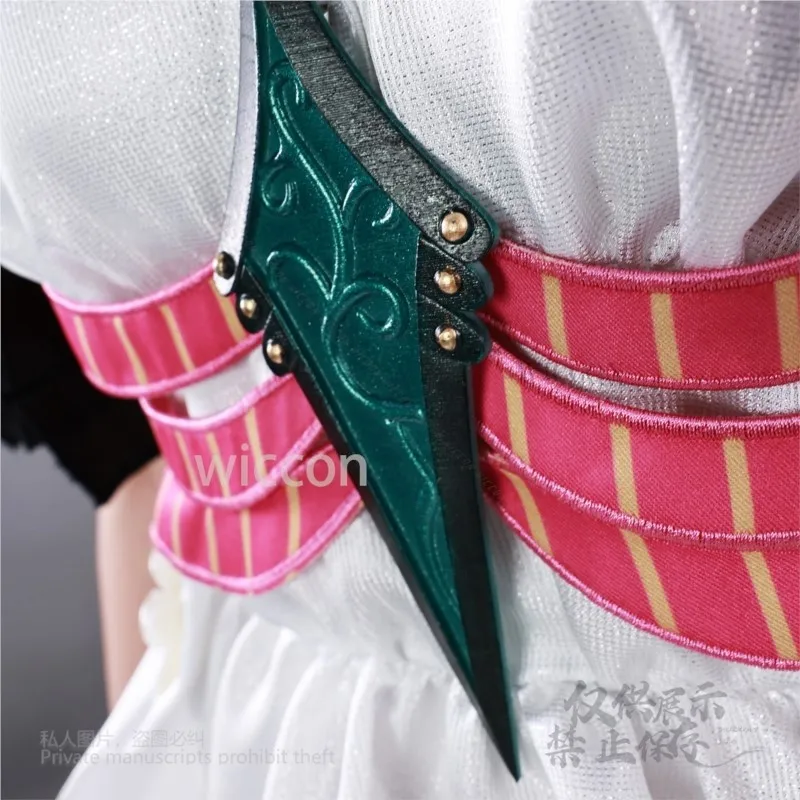 أنيمي لعبة Wuthering موجات كارلوتا أنيمي زي لعب الأدوار البدلة فستان علوي للإناث الفتيات ملابس حفلات الهالوين مخصصة