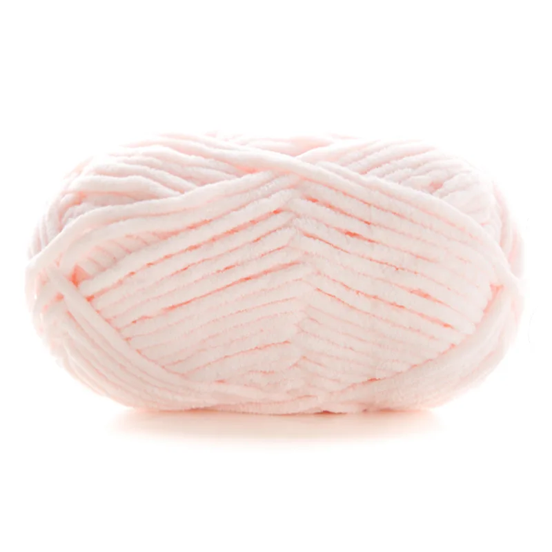 50g Dik Fluwelen Garen Handgemaakte DIY Breigaren Wol Lijn Baby Sjaal Hoed Zacht Chenille Garen Gebreide Wol