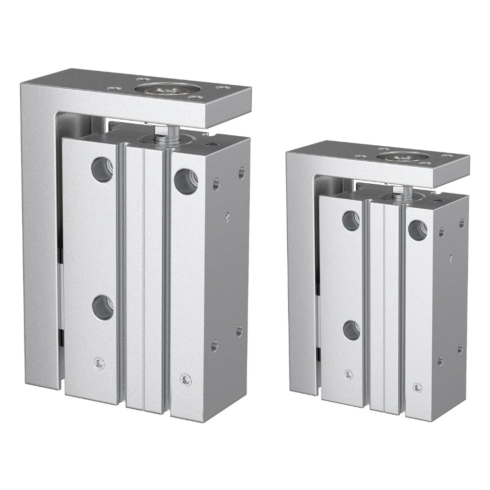 HLH Pneumatic Linear Slide Cylinder Side Guide Type Multiple Bore And Stroke Specifications