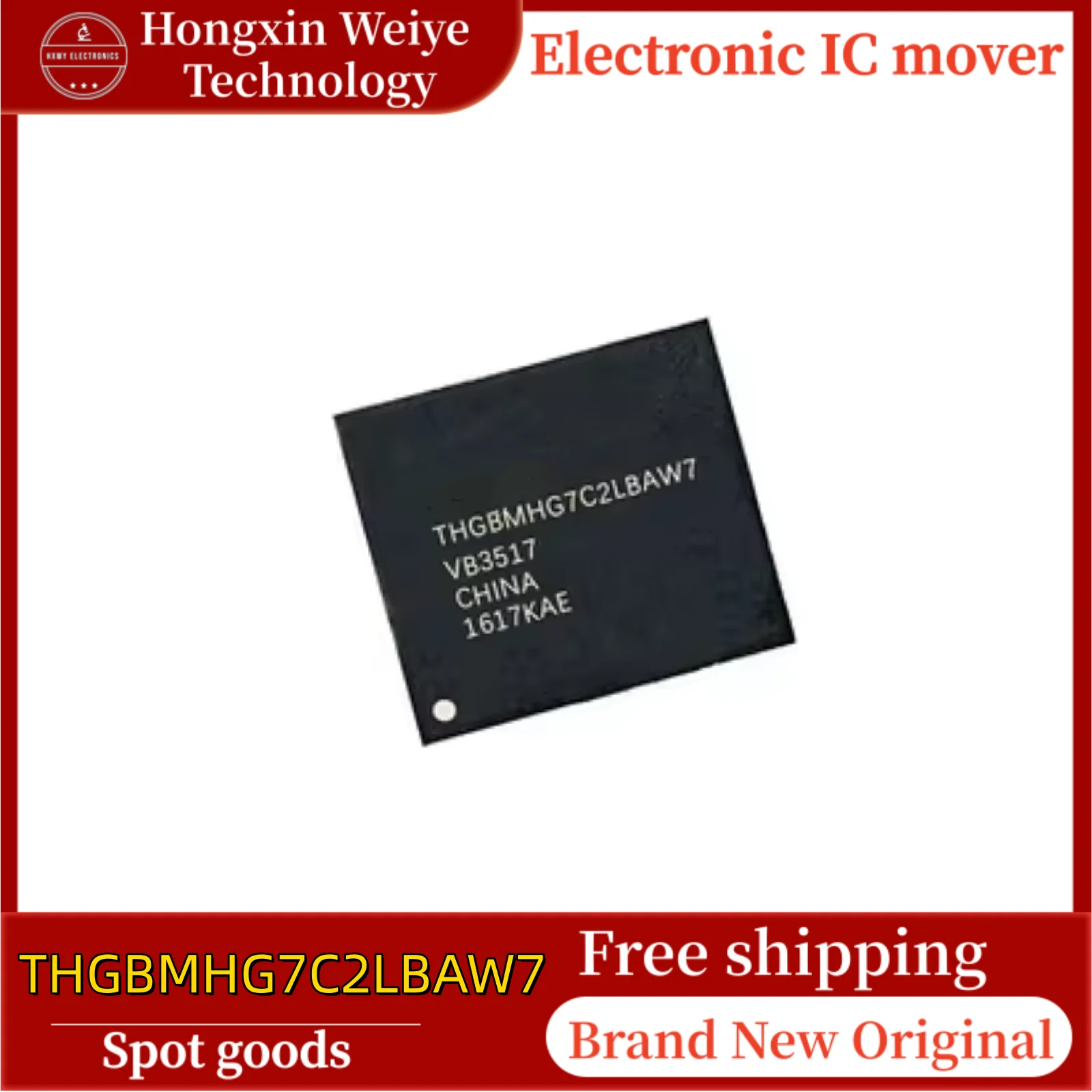 

2/10 pcs THGBMHG7C2LBAW7 BGA153 EMMC memory storage chip brand new in stock free shipping