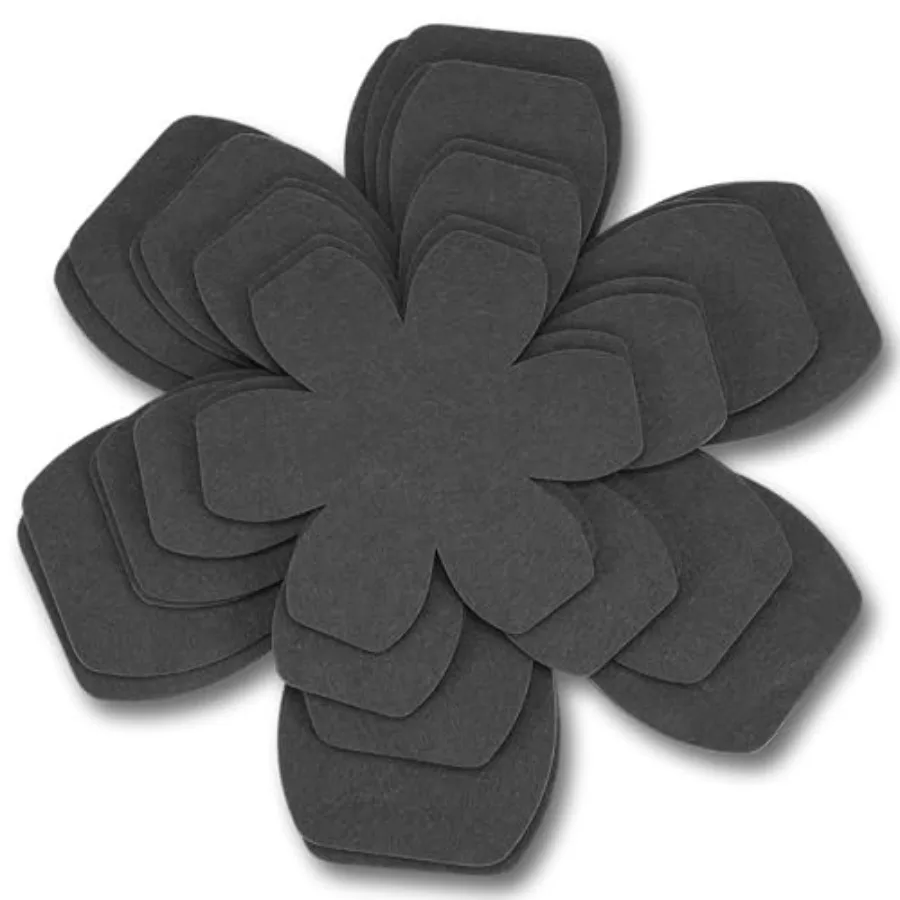 

8 шт. защитные приспособления для укладки черных защитных приспособлений для укладки сковородок 4 различных размеров фетровые защитные приспособления для сковороды или маркировки