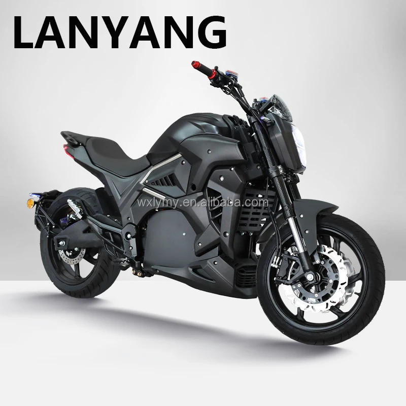 ZUIMI LANYANG Diavel Chain Electric Vintage Motorcycle 72V Lithium Battery 4000W 8000W 130KM/H 4