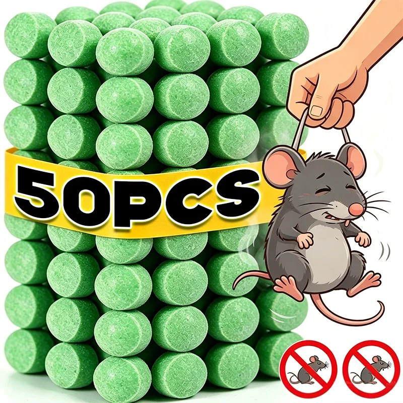 Pillole Repellenti per Roditori Potenti all'Ingrosso, Pastiglie Naturali alla Menta, Trappole per Topi per Interni ed Esterni, Strumento per il Controllo di Ratti, Topi, Scarafaggi e Insetti 2028