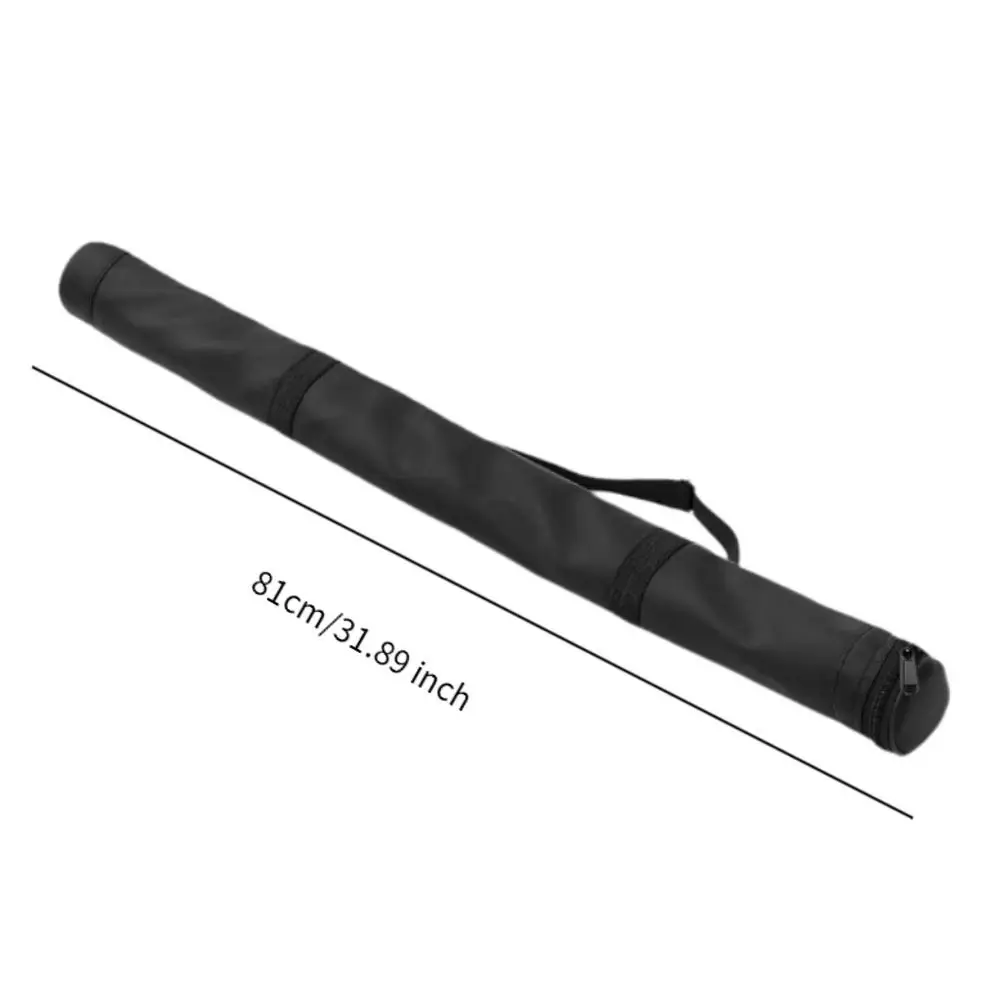 Zusammenklappbare Billard-Queue-Tasche 32 Zoll 1/2 Pole Schultergurt Pool-Queue-Tasche Stangenhülle Kunstleder Billard-Tragetasche – Detail 1