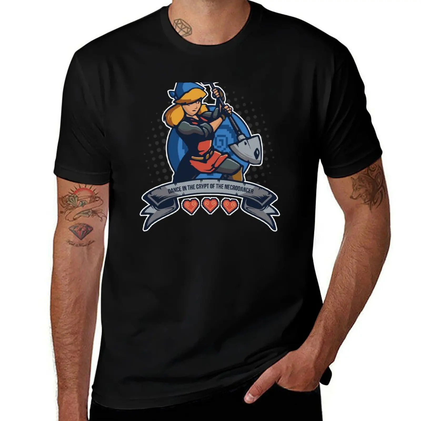 T-shirt Crypt of the Necrodancer Cadence, grande taille, respirant