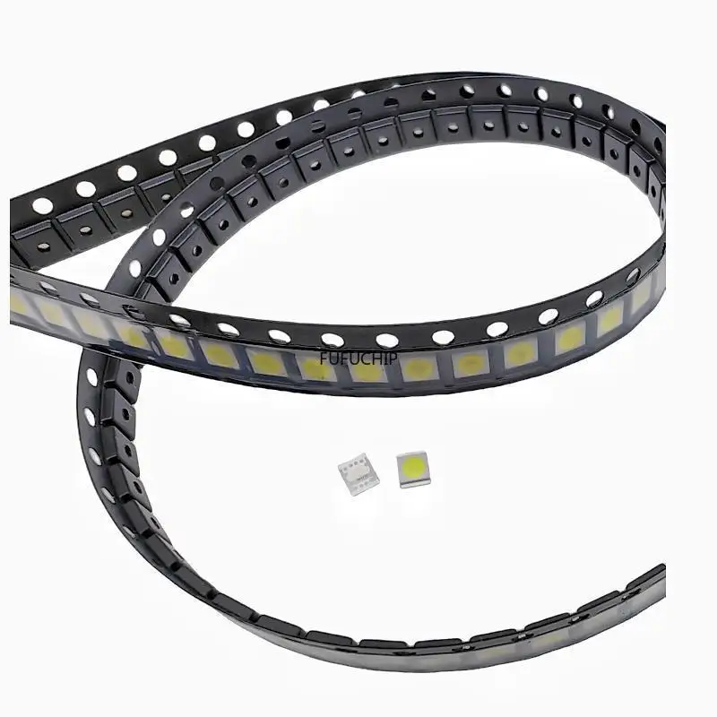 100-500PCS/Lot SMD LED 3528 2835 3V  1W 100LM Cold White for LG TV LCD Backlight Application