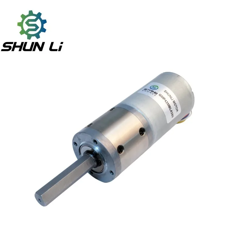 High Torque and High Efficiency 12v 24v 48v 42mm Dc Planetary Gear Brushless Motor