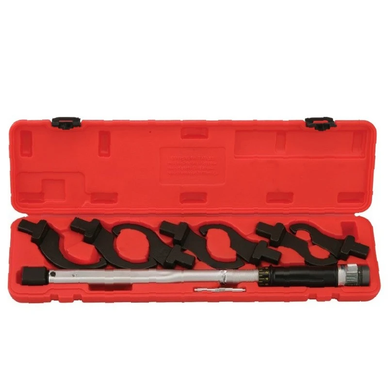 Changeable head torque wrench set Ratchet open head Digital display graduated torque wrench set